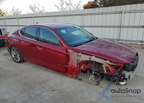 2022 Genesis G70 Base z USA, uszkodzony, nr VIN KMTG34TA1NU093372